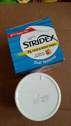 В наявності Stridex XL, 90 подушечок, диски для обличчя та тіла, без спирту