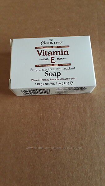 В наявності мило Cococare з вітаміном E, без ароматизаторів, iHerb Айхерб