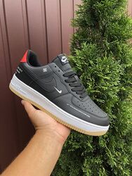р.36  Стильные кроссовки Nike Air Force бело/черно/красные KS 10647