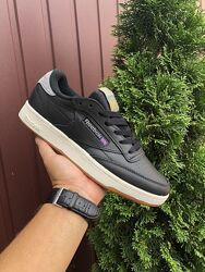 р.44, 46.  Стильные кроссовки Reebok черные KS 10715