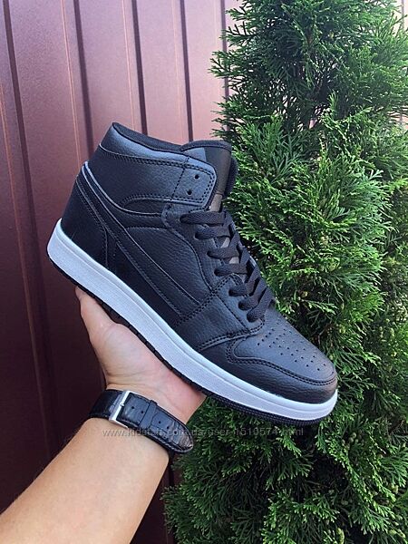 р.43 Стильные кроссовки Nike Jordan черные  KS 10732