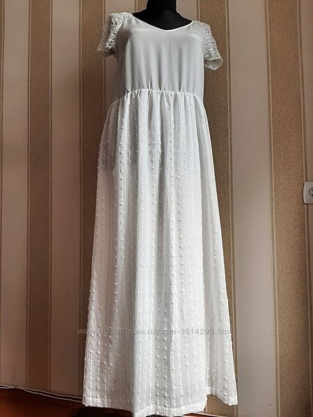 Платье в пол, летнее, весеннее, миди.