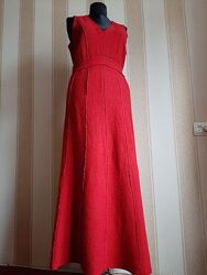 Платье - cарафан в пол, длинное, макси, теплое.