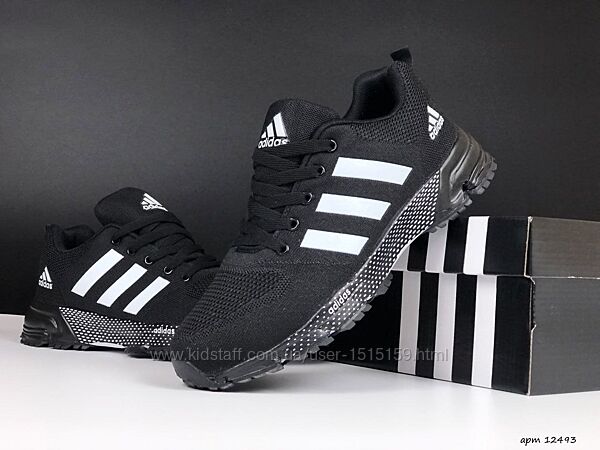 p.44, 45  Adidas Marathon TR чорно/білі  KS 12493