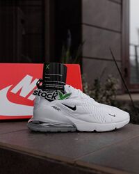 p.37-44  Nike Air Max 270 White Black  NK243