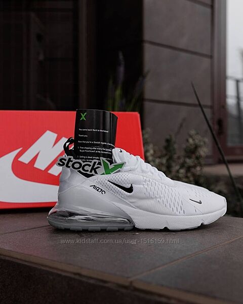 p.37-44  Nike Air Max 270 White Black  NK243