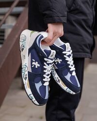 p.41, 42 Premiata Mase Blue Grey White  PR003