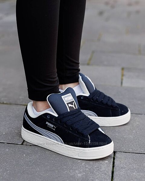 p.36-41  Puma Suede XL Dark Blue White  PM031