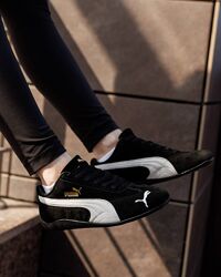 p.38, 39   Puma Speedcat Black White  PM032