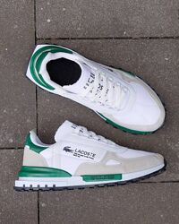 p.40, 41  Lacoste Elite Active White Beige Green   LC035