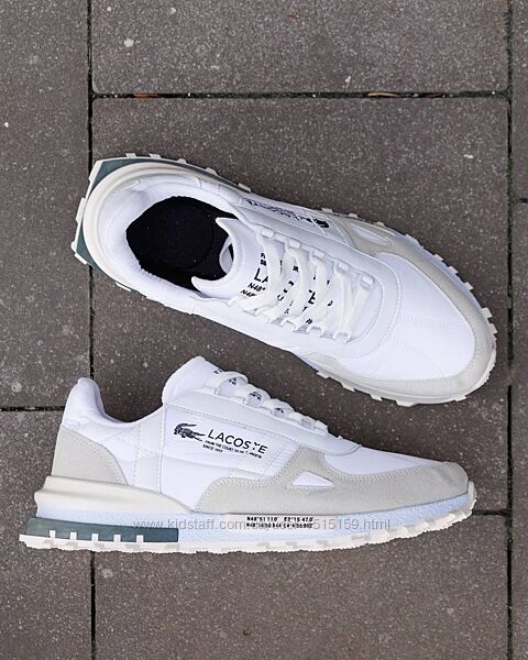 p.40-43  Lacoste Elite Active White Beige Black  LC037