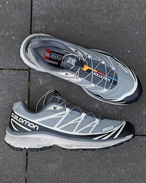 p.41-45   Salomon S LAB XT-6 Grey Black  SL021