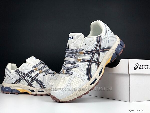 p.41-45  Asics Gel Kahana 8 бежево/синьо/жовті  KS 12516