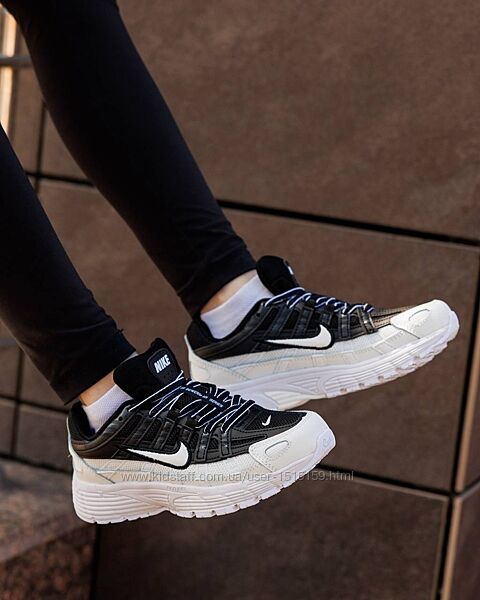 p.36-41   Nike P-6000 White Black  NK316