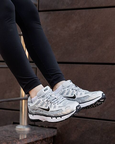 p.36-41  Nike P-6000 White Silver Black  NK317