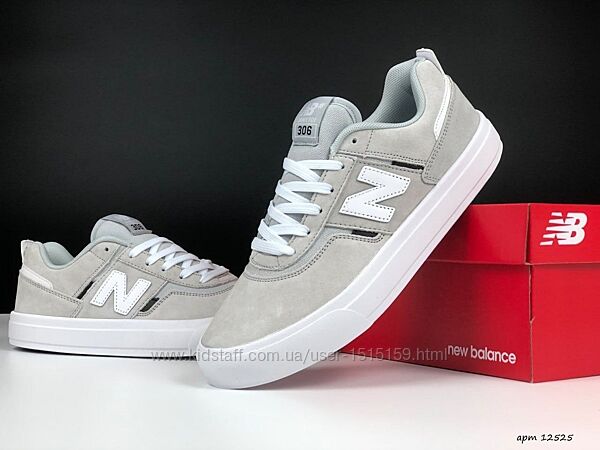 p.41-45 New Balance Numeric Jamie Foy 306 сірі KS 12525