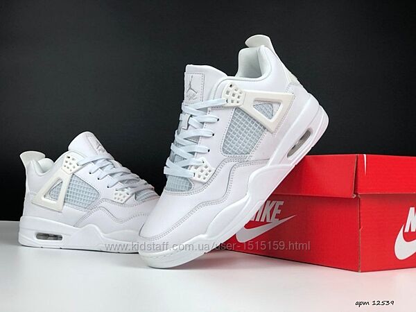 p.36-41  Nike Air Jordan 4 Retro біло  KS 12539