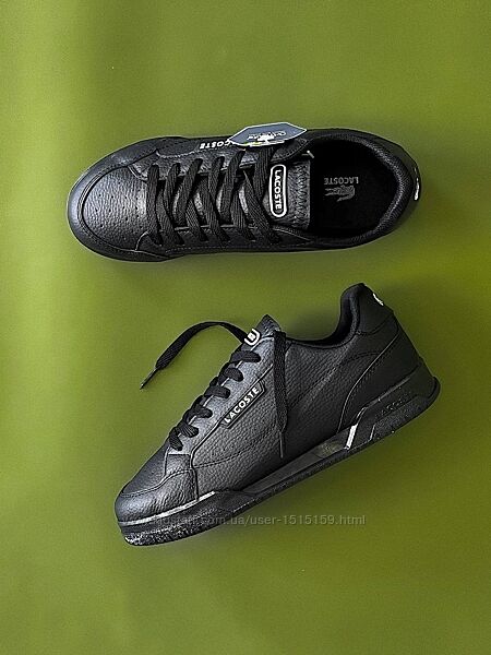 p.40  Lacoste Twin Serve Black  LC020