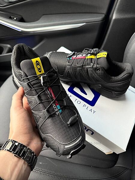 p.41-46  Salomon Speedcross 4 Black   SL022