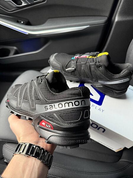 p.41-46  Salomon Speedcross 4 Black Silver  SL024