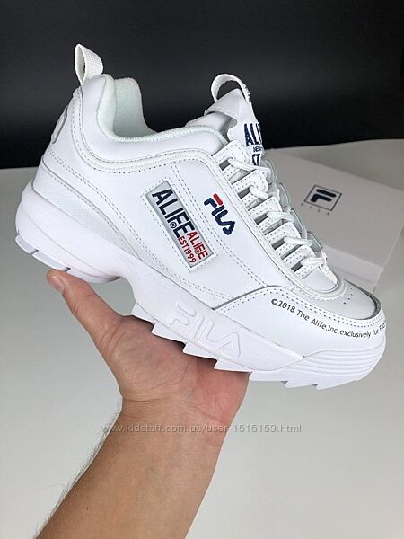 p.36-40  Fila X Alife Disruptor II білі  KS 12553