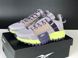 p.36-41  Reebok Zig Kinetica Edge сіро/фіолетові термо  KS 12565