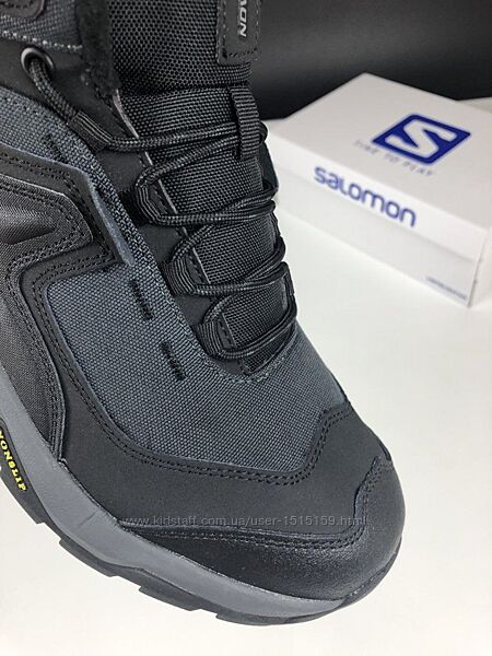 p.41-46  Salomon  GTX сіро/чорні термо   KS 12589