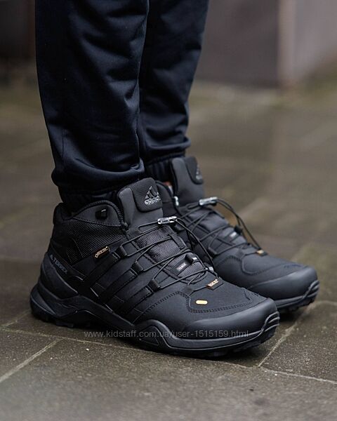 p.41-46  Adidas Terrex Fast R Mid Gore-Tex Triple Black  AD115
