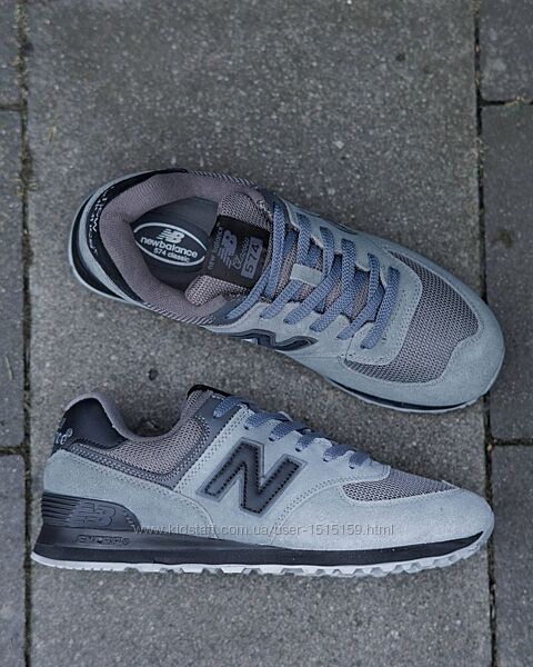 p.41-46 New Balance 574 Grey Black White NB160