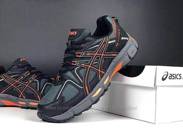 p.41-45  Asics Gel Kahana 8 чорно/поморанчеві зима  KS 12622