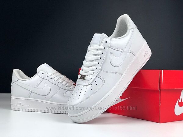 p.36-45  Nike Air Force 1 Low білі   KS 12657