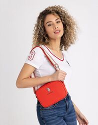 Нові сумки кросбоді US POLO ASSN Оригінал з США, в наявності червона