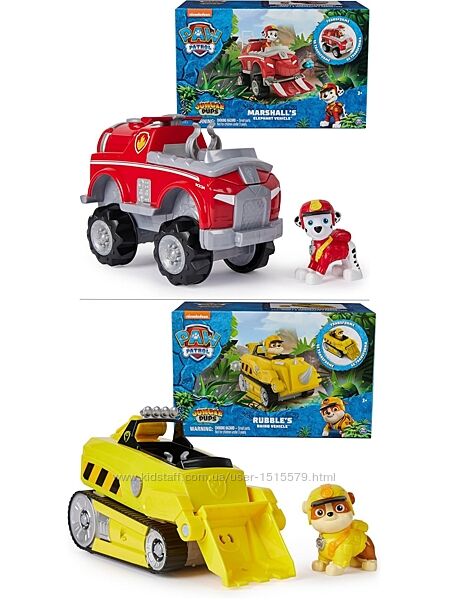 Новий набір Paw Patrol Jungle Щенячий патруль в Джунглях Маршал Кремез Ориг