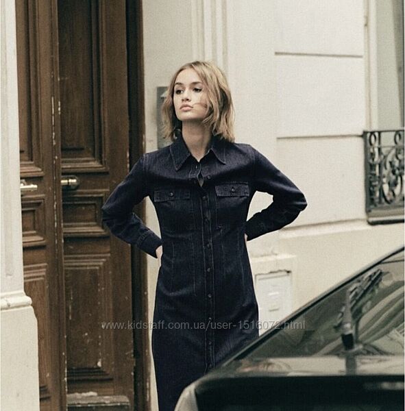 Жіночий джинсовий сарафан Zara