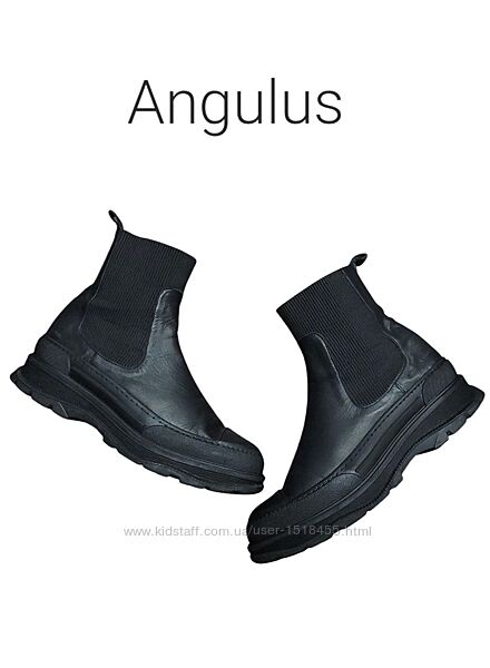 Кожаные женские ботинки челси Angulus Оригинал