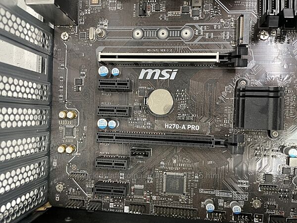 Материнская плата MSI H270-A PRO s1151, Intel H270  pentium g4400