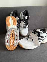 Оригінал чоловічі спортивні кросівки adidas crazyflight білі чорні