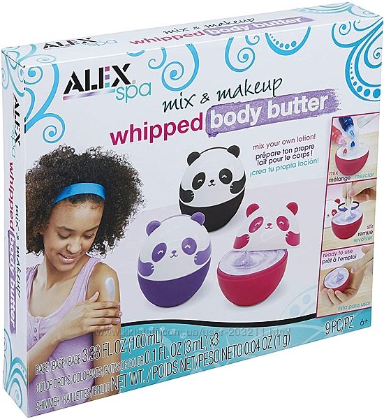 Создай крем-масло для тела Алекс Alex Spa Mix & Makeup Whipped Body Butter