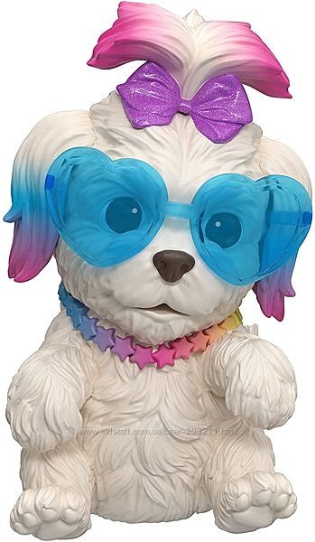 Little Live Pets OMG Интерактивный щенок собачка сквиш Rainbow Pop