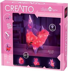 Конструктор-ночник Creatto Starlight Kitty & Cutie Crew Light-Up Craft Puz
