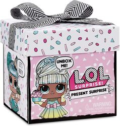 Кукла Лол Подарок L. O. L. Surprise Present Surprise Doll with 8 Surprises