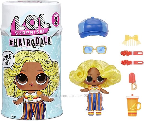 L. O. L. Surprise Hairgoals Series 2 ЛОЛ Модный стиль MGA 2 волна.