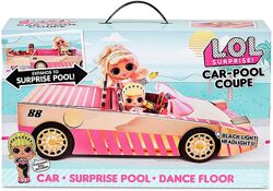 Игровой Набор ЛОЛ сюрприз Автомобиль-купе с эксклюзивной куклой, бассейном 