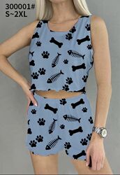 Комплек для сна, майка шорты 44 - 46 р.