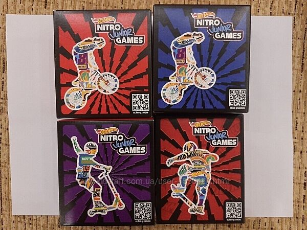 велосипед самокат скейт Іграшки Макдональдс McDonalds nitro junior games