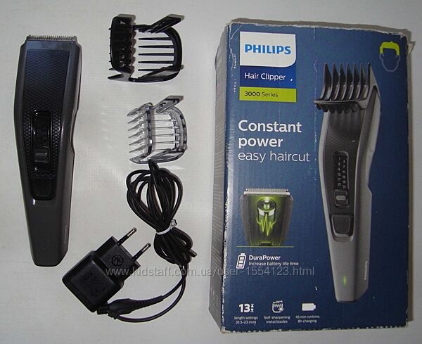  Машинка для стриження волосся Philips Hairclipper series 3000 HC3525/15