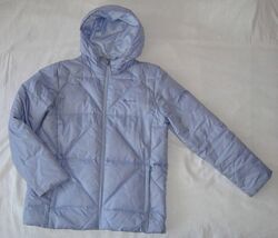 Пуховик жіночий Outventure Блакитний колір 50 р. з сірого качиного пуху