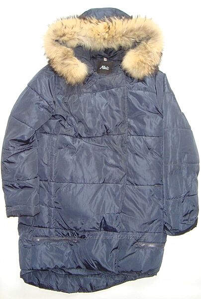 Женская куртка-полупальто Аке с капюшоном на рост 165-170 см. 54-52 р. XXL