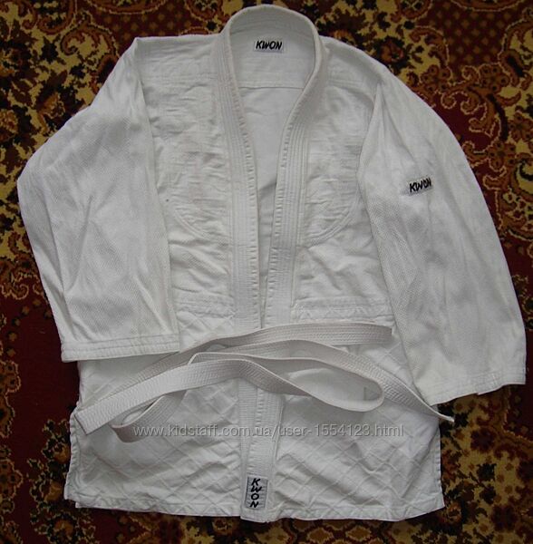 Кімоно KWON 180-190 см. для Taekwondo тхеквондо куртка щільна біла