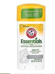 Arm & Hammer, Essentials дезодорант з натуральними дезодоруючими речовинами